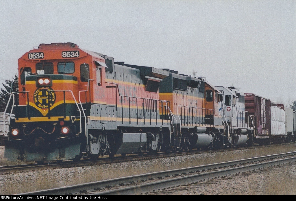 BNSF 8634 West